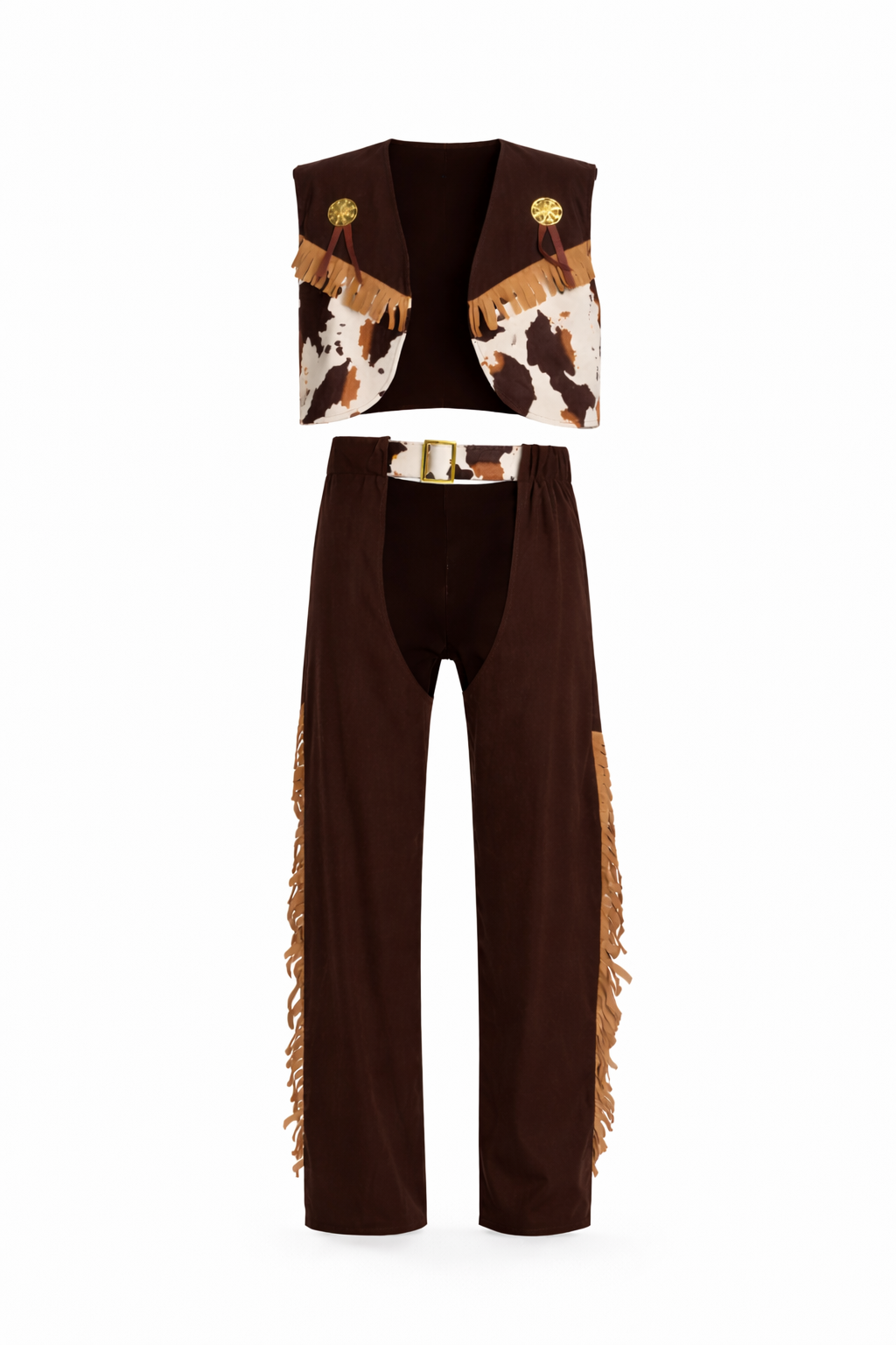 Cowboy Verkleedset Heren Vest & Chaps