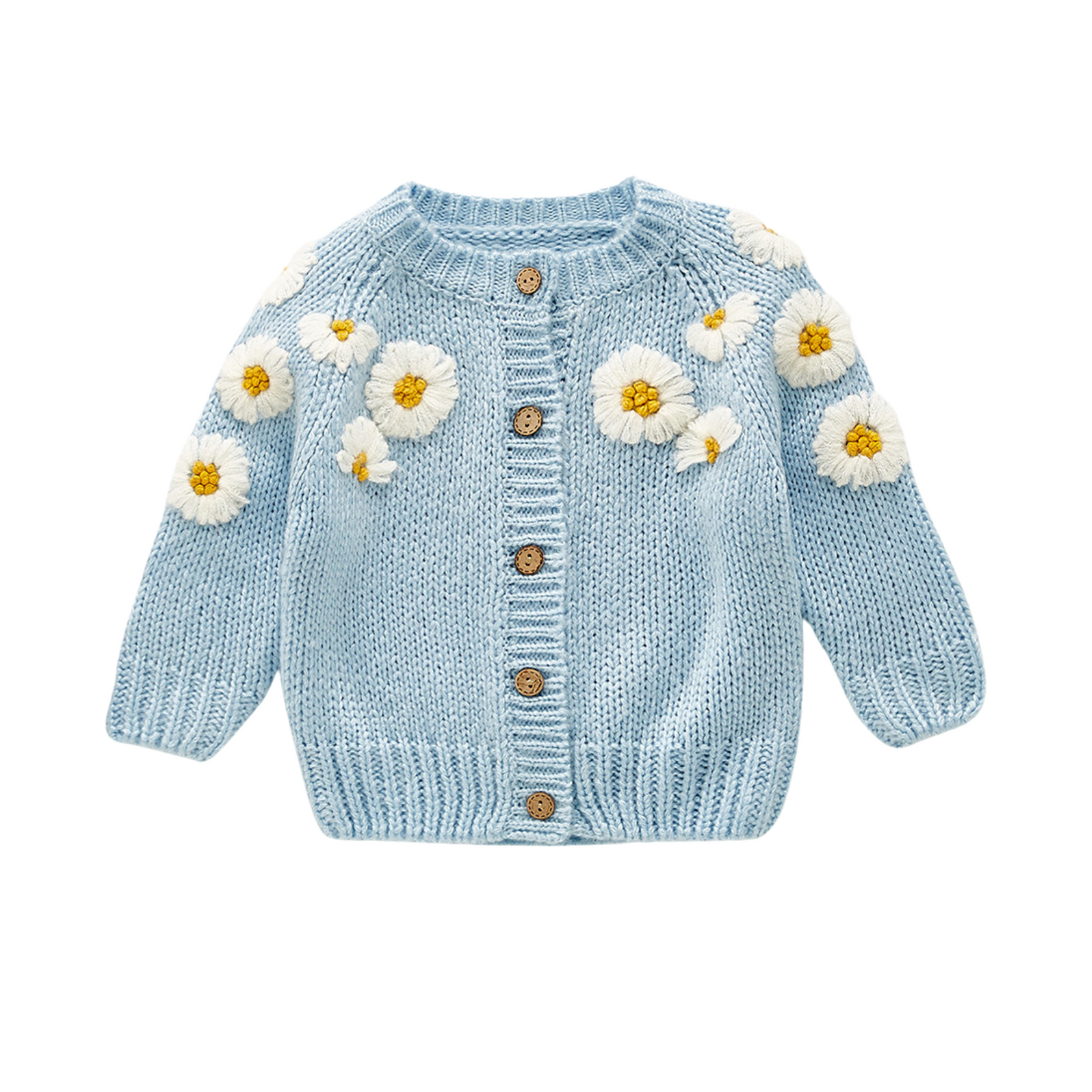 Madeliefjes Vest Blauw
