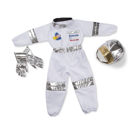 Verkleedset met astronautenkostuum