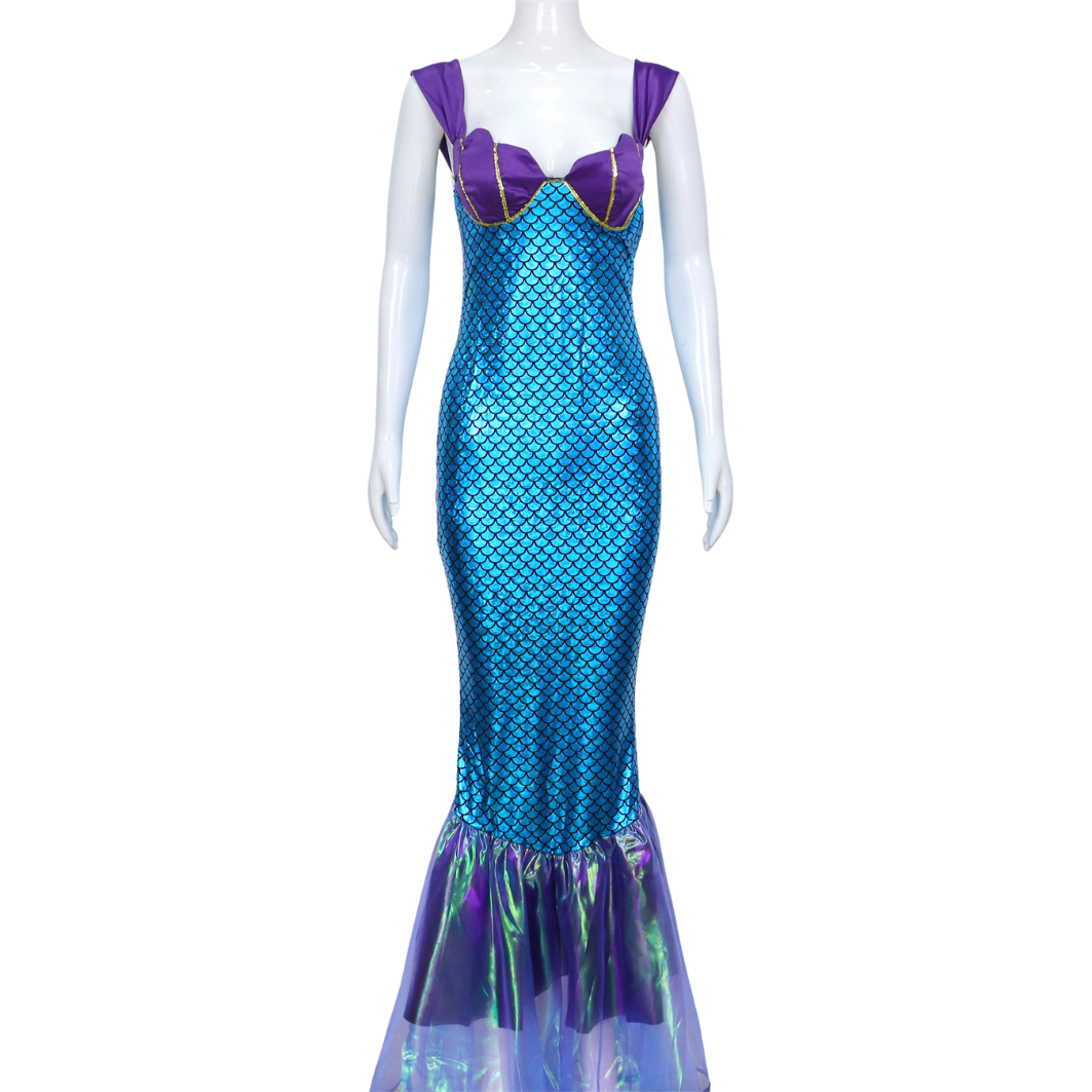 Mermaid Verkleed Jurk Volwassenen