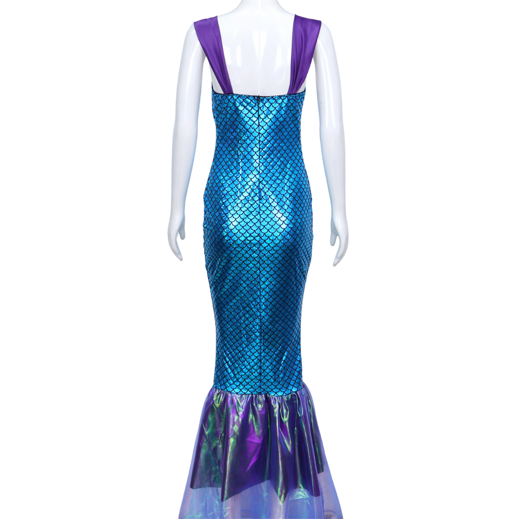 Mermaid Verkleed Jurk Volwassenen