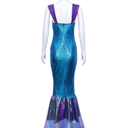Mermaid Verkleed Jurk Volwassenen
