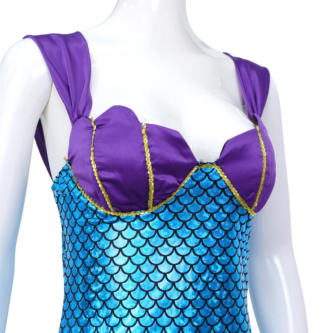 Mermaid Verkleed Jurk Volwassenen