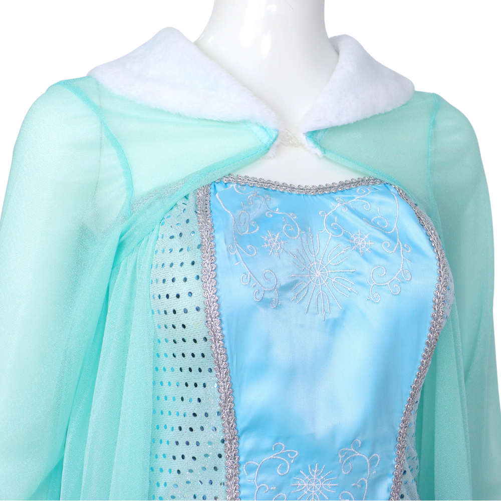 Elsa ijsprinses Verkleed Jurk Volwassenen