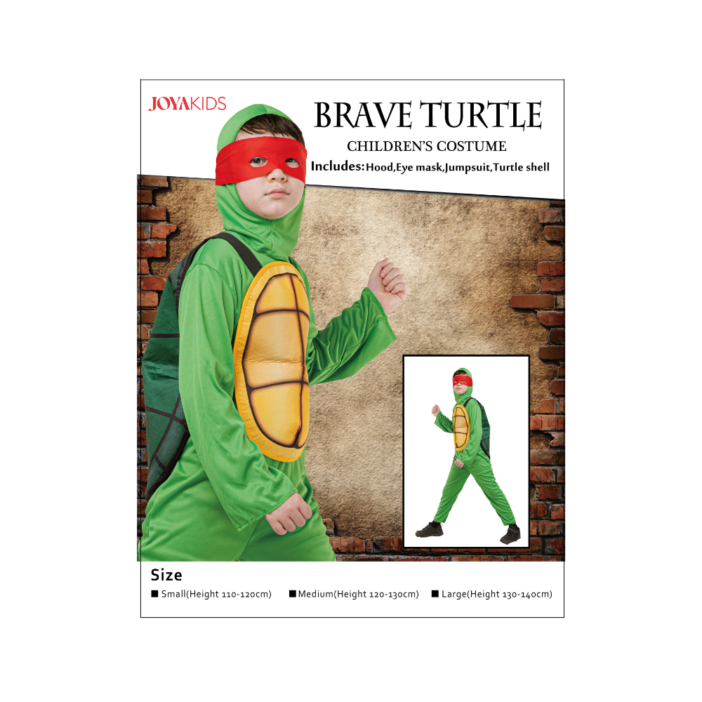Ninja Turtle Schildpad Verkleedpak Jongen