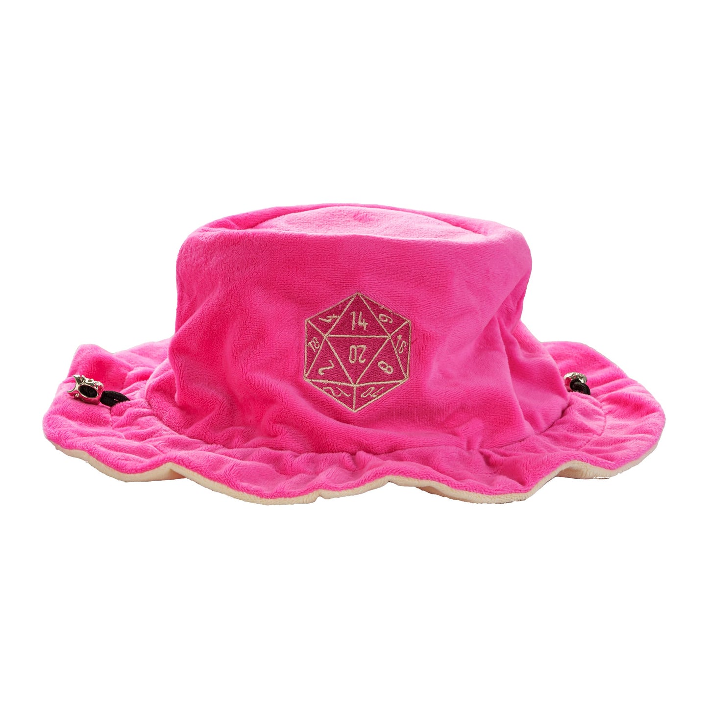 Dobbelstenen Zak met Dice Tray – Zachte Pluche Opbergzak | Voor Dungeons & Dragons & TTRPG Dobbelstenen Roze