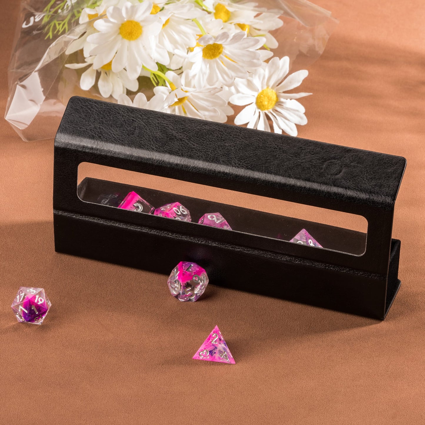 Dobbelstenen Display Box – met transparant venster