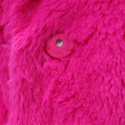 Roze Faux Bontjas voor Volwassenen