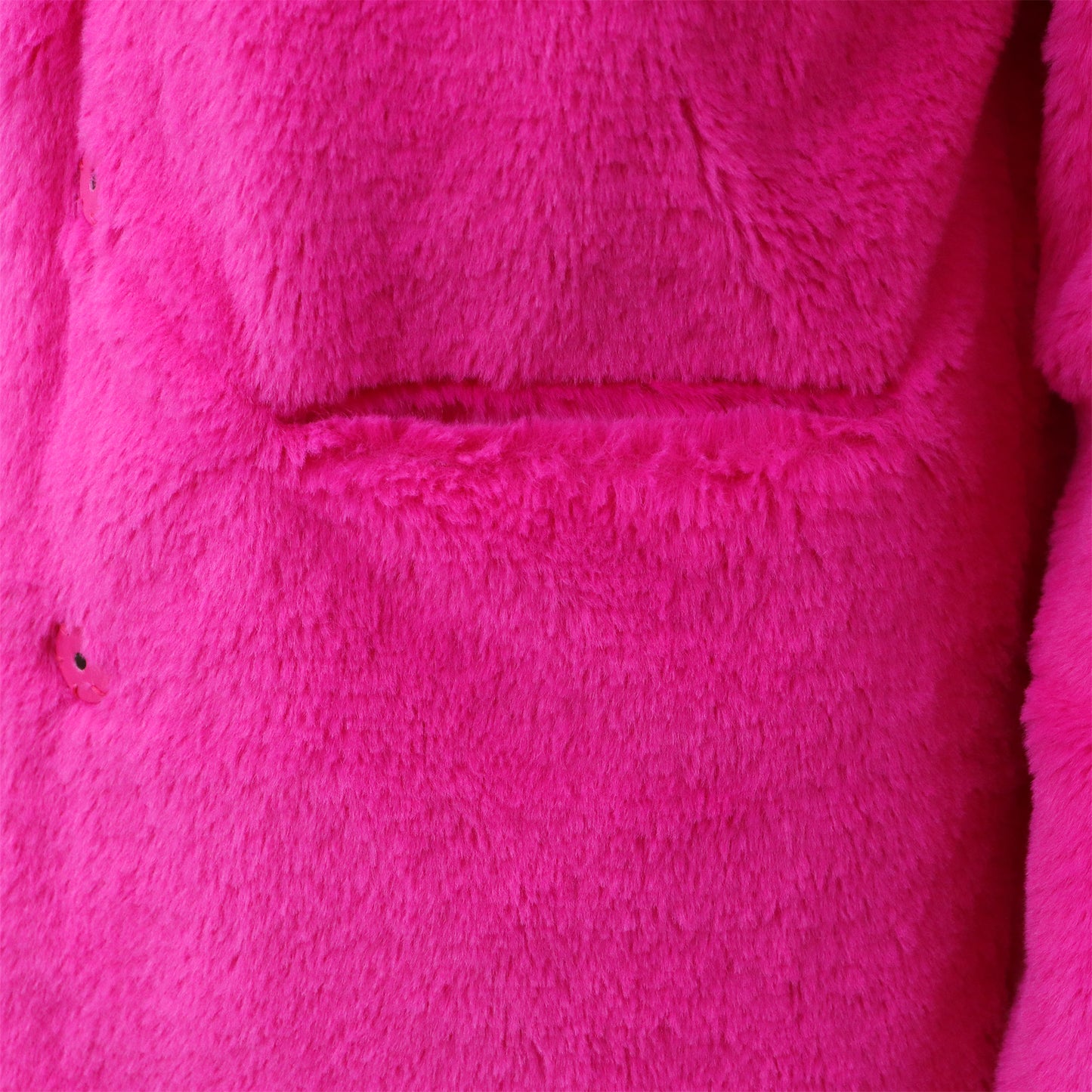 Roze Faux Bontjas voor Volwassenen