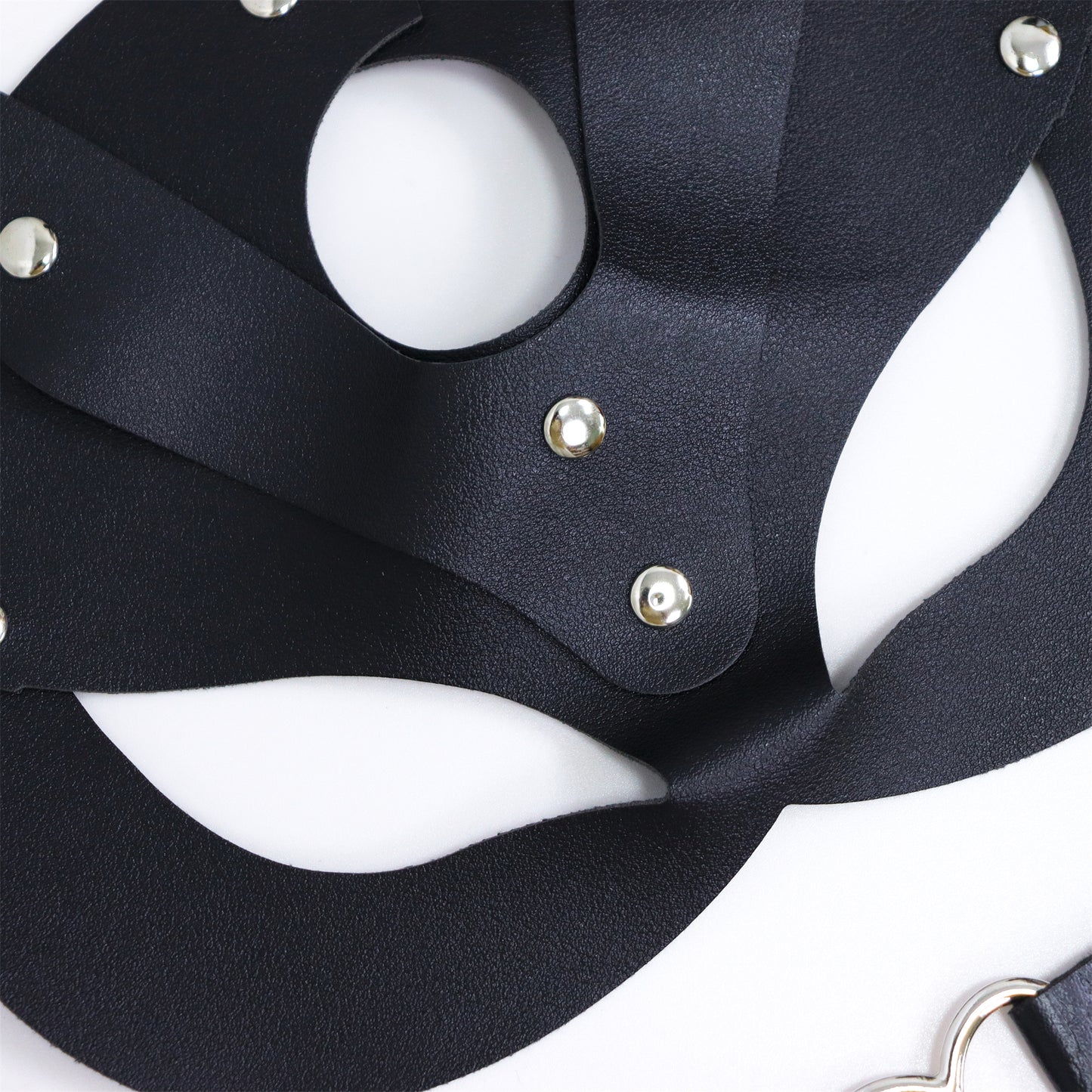 Faux Leer Kattenmasker volwassenen