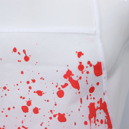 Verkleedset Schort met Bloedspetters + Mes