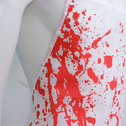 Verkleedset Schort met Bloedspetters + Mes
