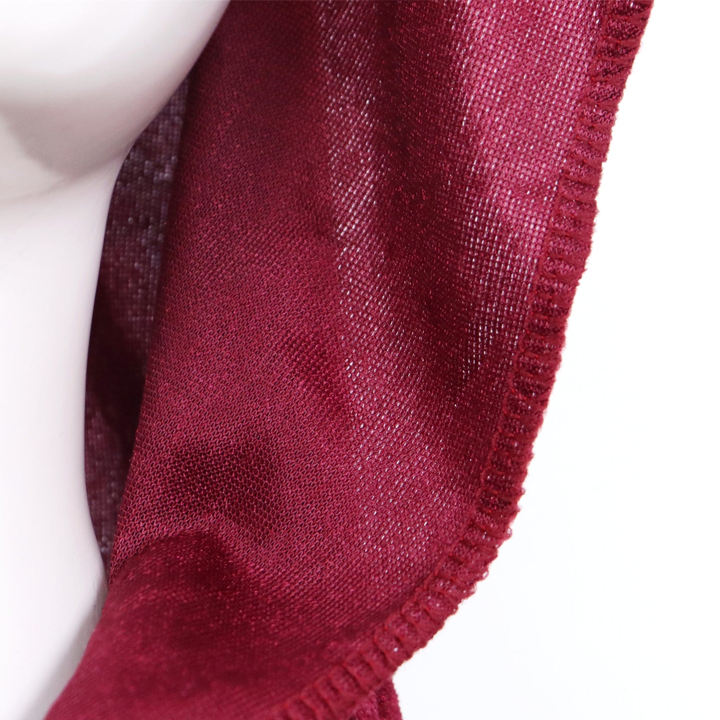 Luxe Mantel Volwassenen Met Capuchon - Donker Rood