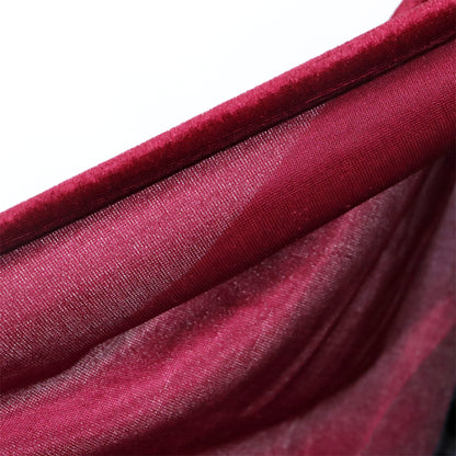 Luxe Mantel Volwassenen Met Capuchon - Donker Rood