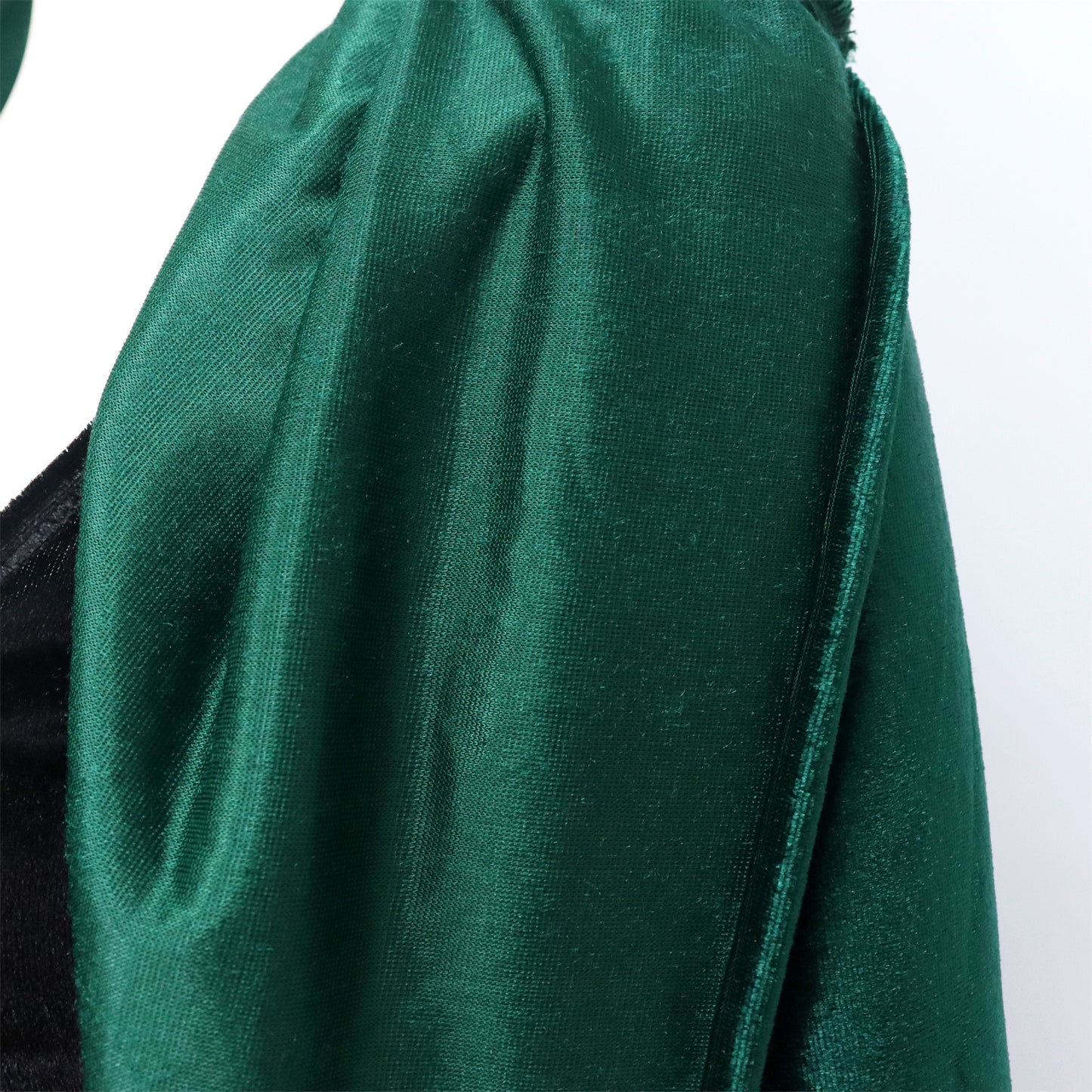 Luxe Mantel Volwassenen Met Capuchon - Donker Groen