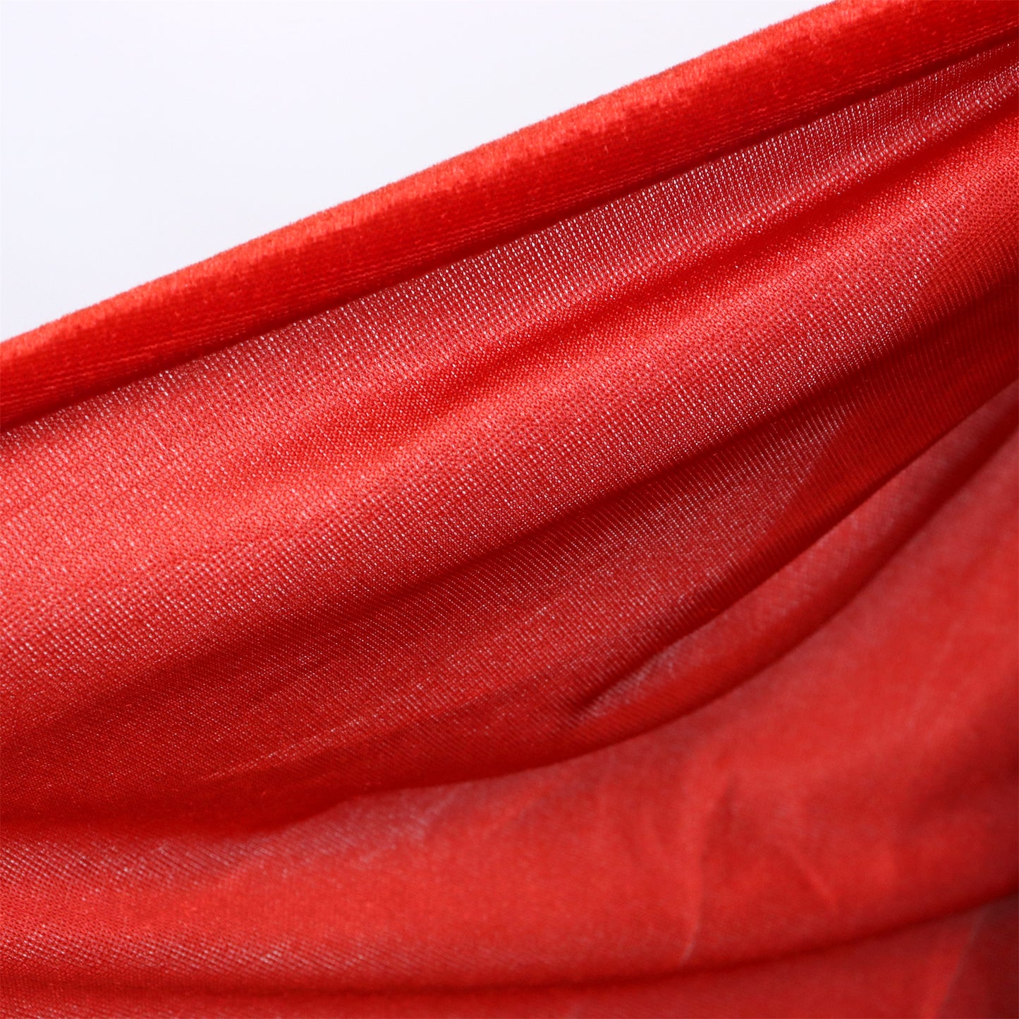 Luxe Mantel Volwassenen Met Capuchon - Rood