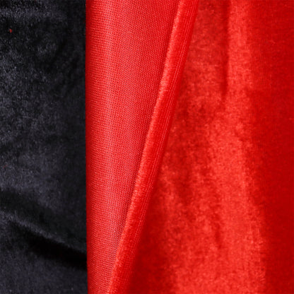 Luxe Mantel Volwassenen Met Capuchon - Rood