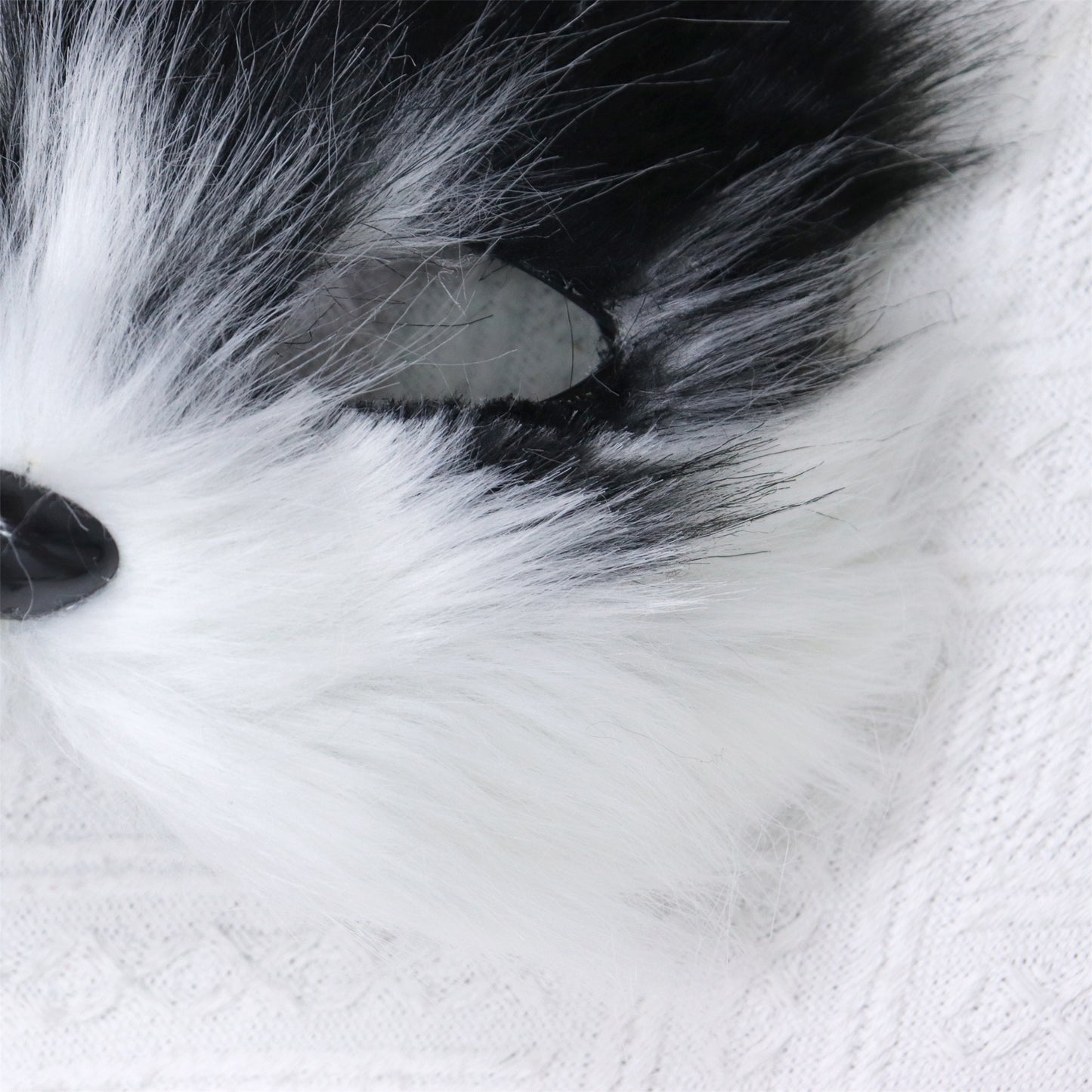 Verkleedset Vos Volwassenen Zwart Wit