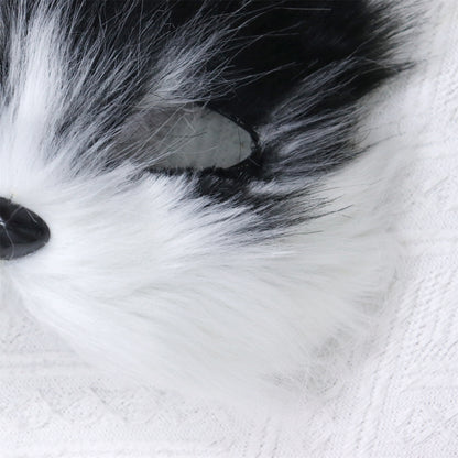 Verkleedset Vos Volwassenen Zwart Wit