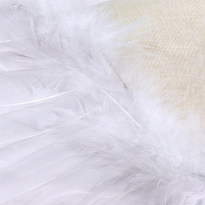 Grote Witte Veren Engel Vleugels Volwassenen