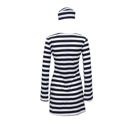 Boevenjurk Gestreept Jurk Volwassenen