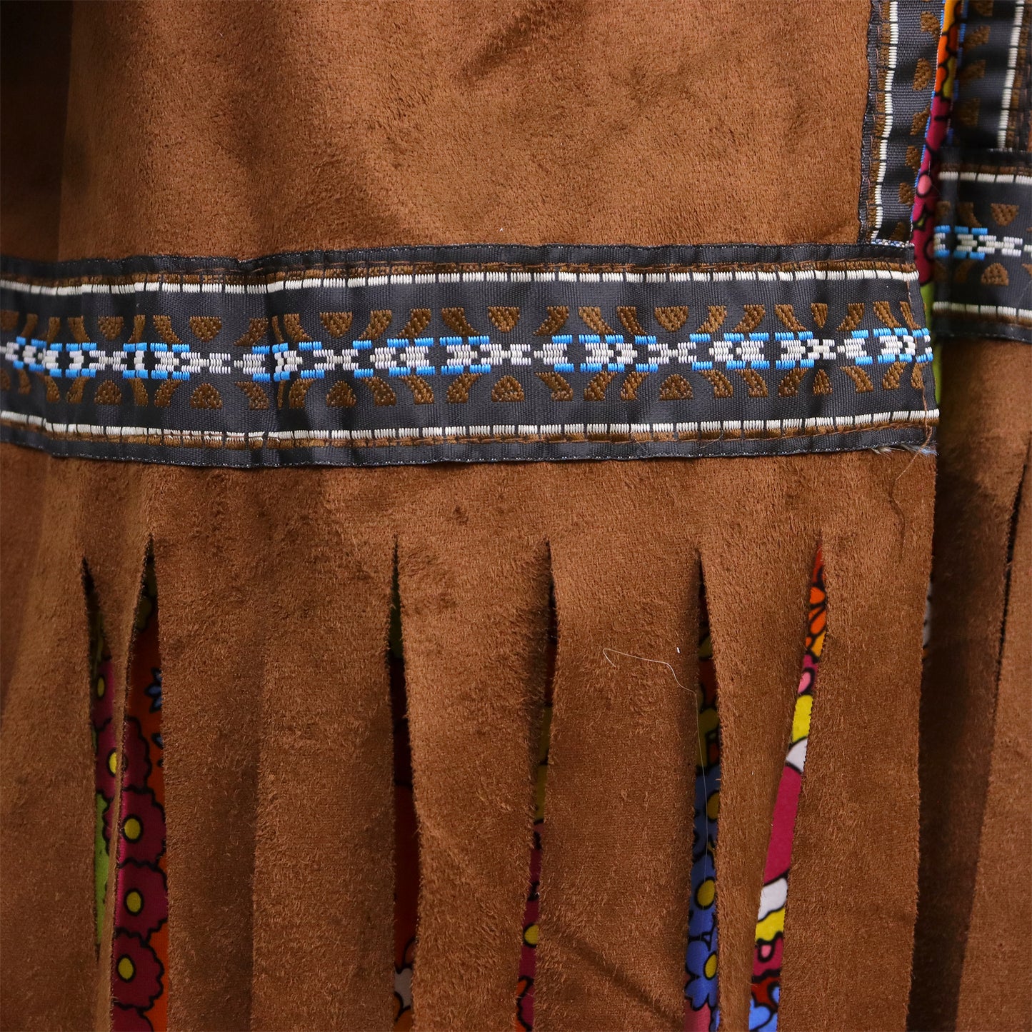 Hippie Jurk Dames met Vest & Hoofdband