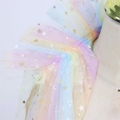 Prinsessen verkleedcape met Accessoires Regenboog