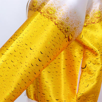 Retro Trainingspak Volwassenen Bier Patroon