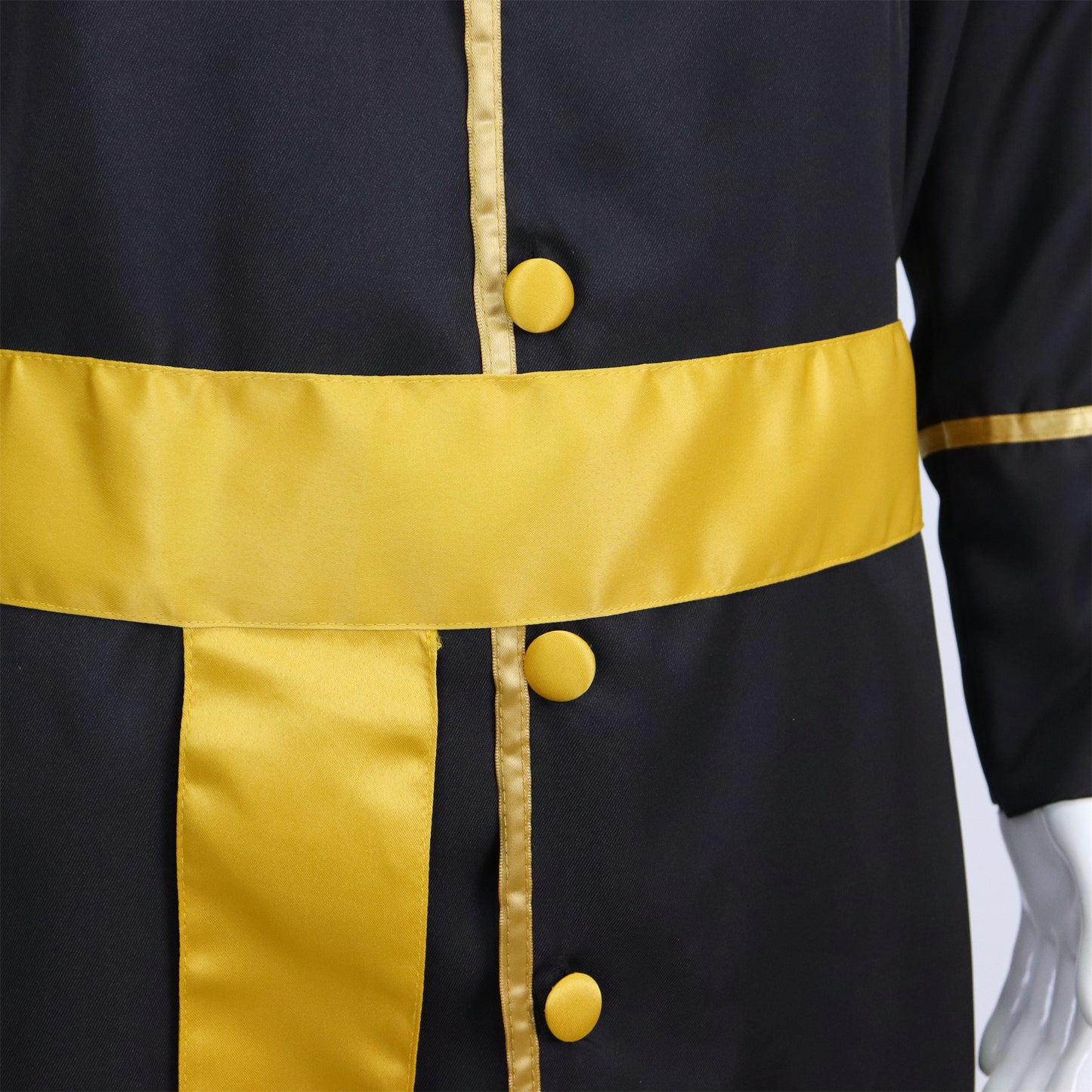 Luxe Geestelijke Kostuum Heren Zwart