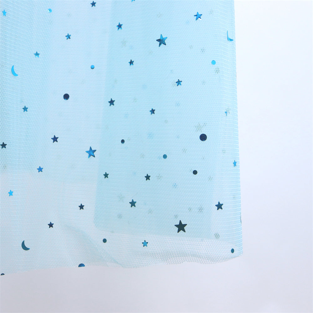Prinsessen verkleedcape met Accessoires Blauw