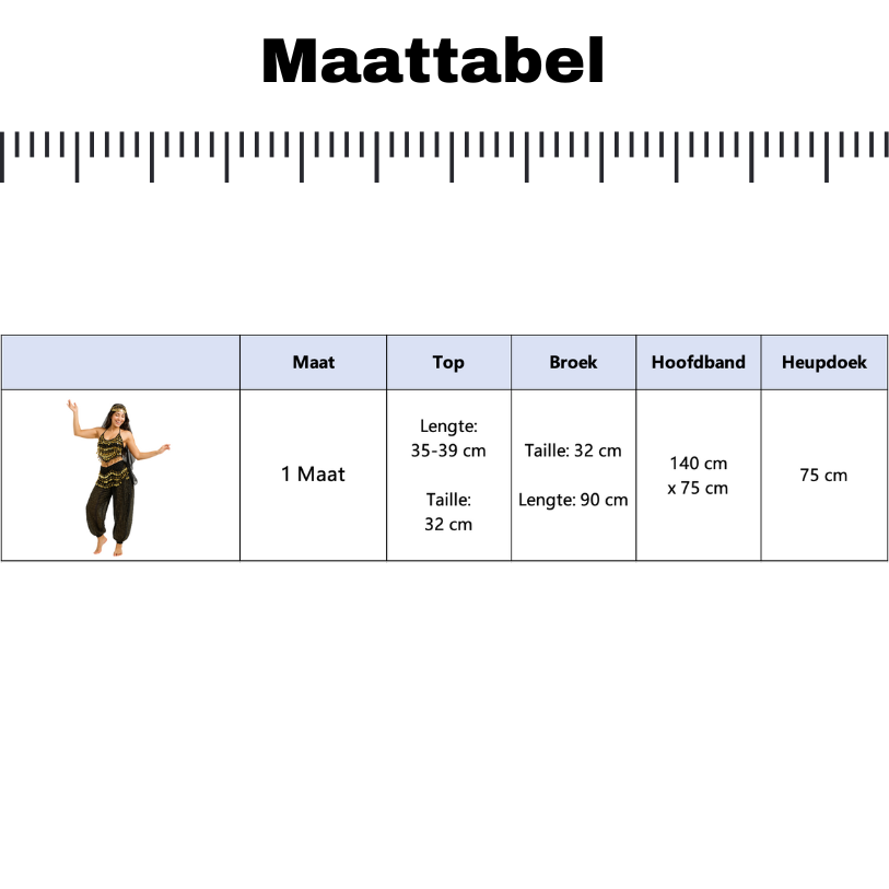 Buikdanseres Verkleedset Dames