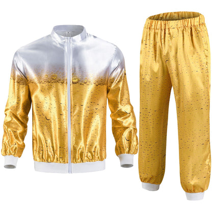 Retro Bier Trainingspak Volwassenen