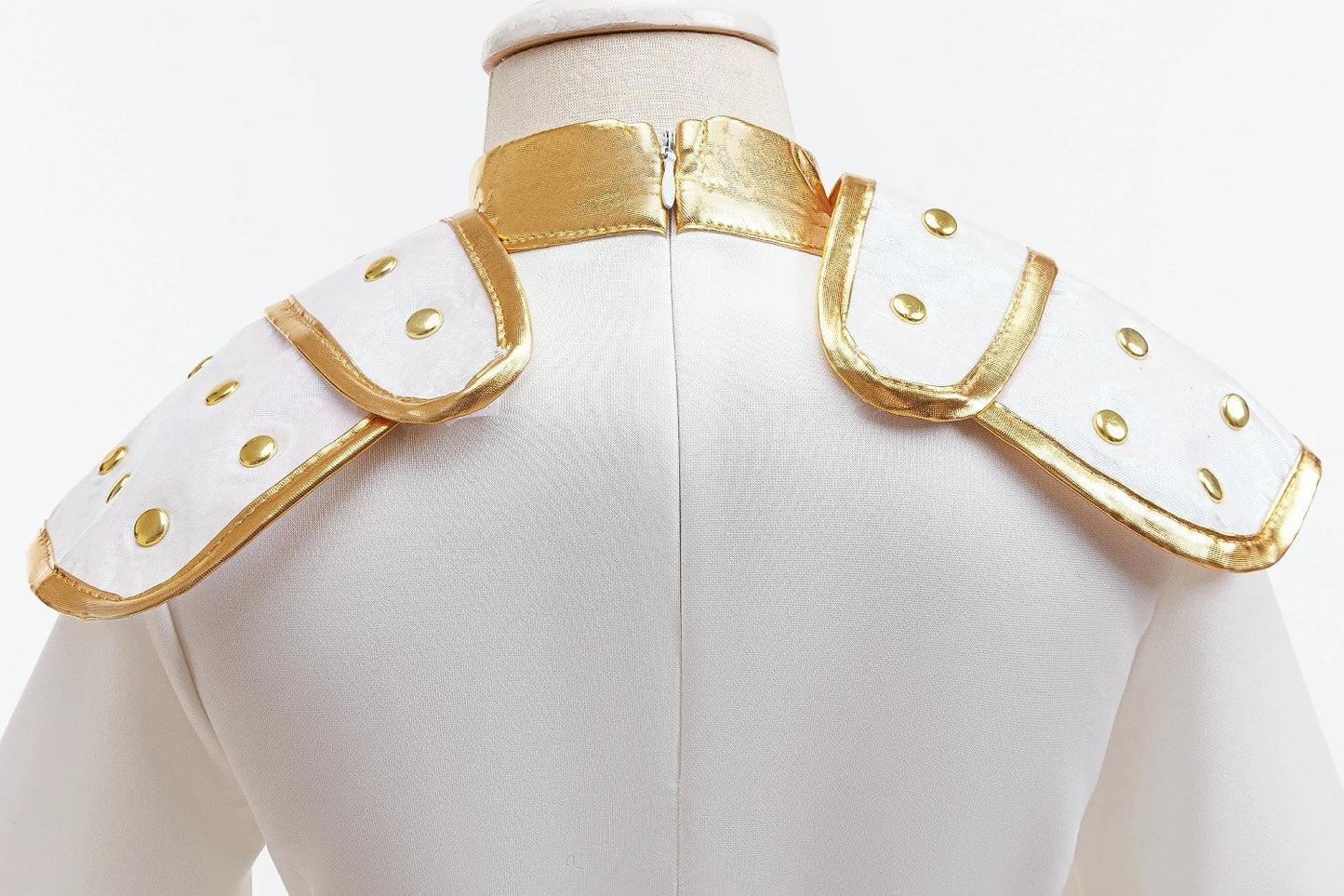 K-pop Demon Hunters Stijl Meisjes Verkleedset Zoey Wit/Goud