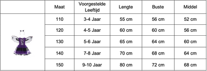 Vleermuis Verkleedjurk Meisje