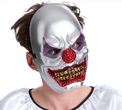 Creepy Clown Masker Volwassenen