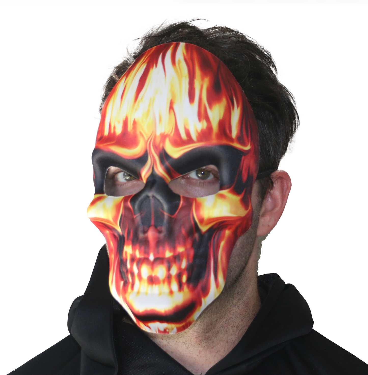 Skelet met Vuur Masker Volwassenen