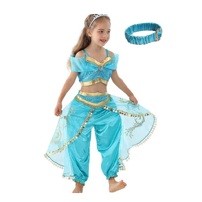 Jasmine Verkleed Kostuum met haarband