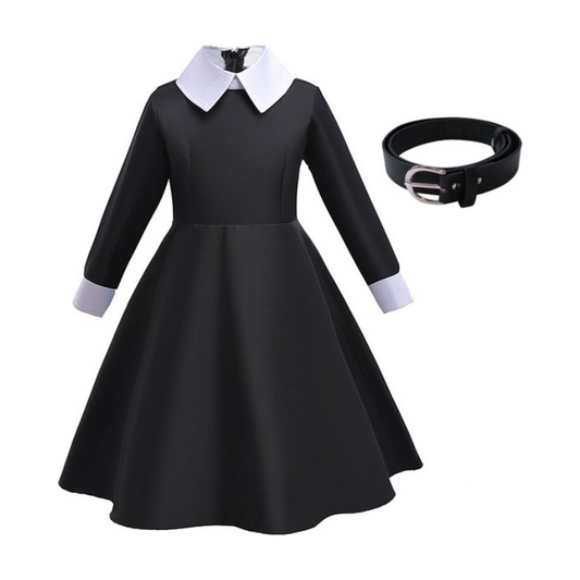Wednesday Addams Verkleedjurk
