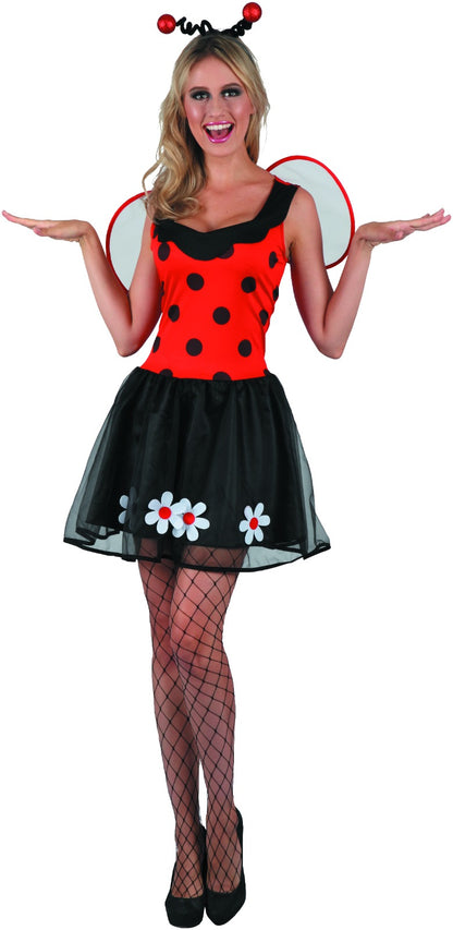 Lieveheersbeestje Kostuum Dames Rood