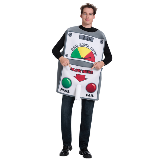 Alcohol Blaastester Grappig Kostuum Heren