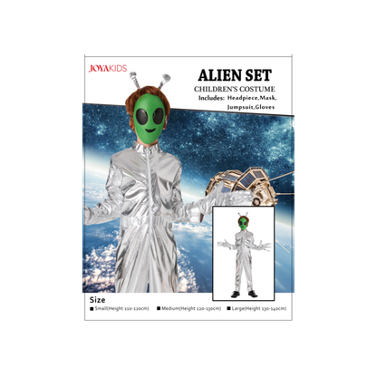 Alien Verkleedpak Kind