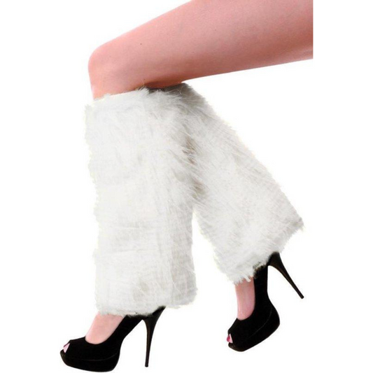 Witte Beenwarmers van Nepbont