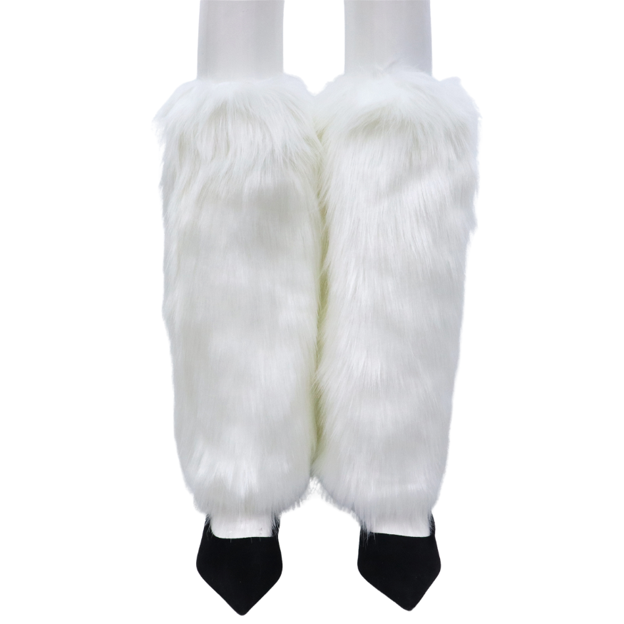 Witte Beenwarmers van Nepbont