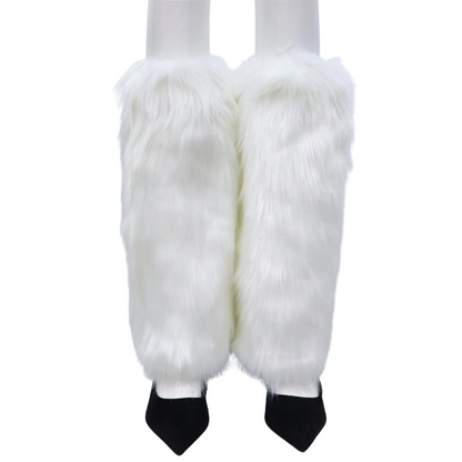 Witte Beenwarmers van Nepbont