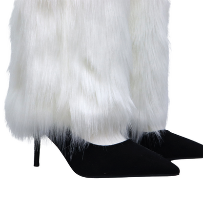 Witte Beenwarmers van Nepbont