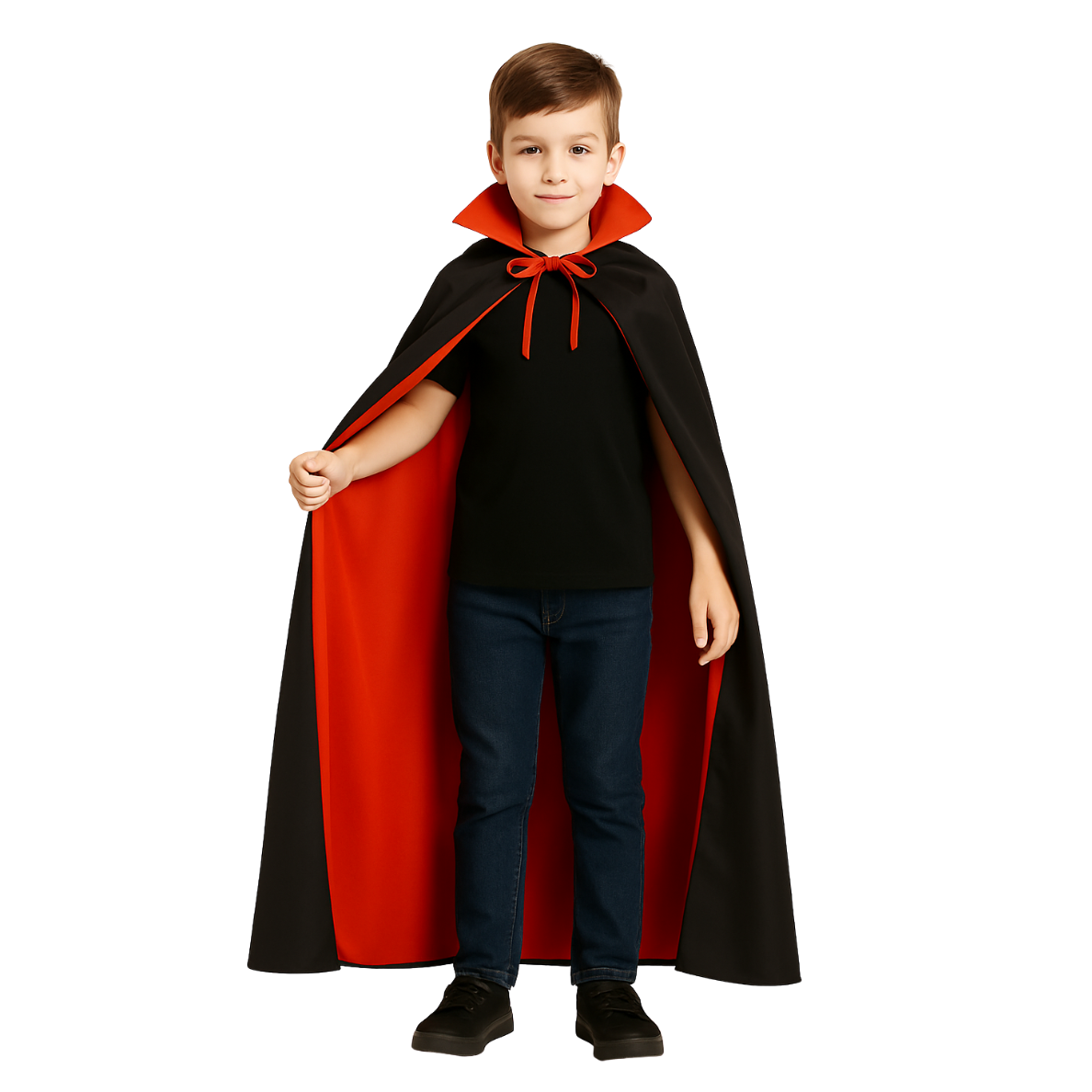 Verkleedcape Dracula stijl Kinderen - 90 cm