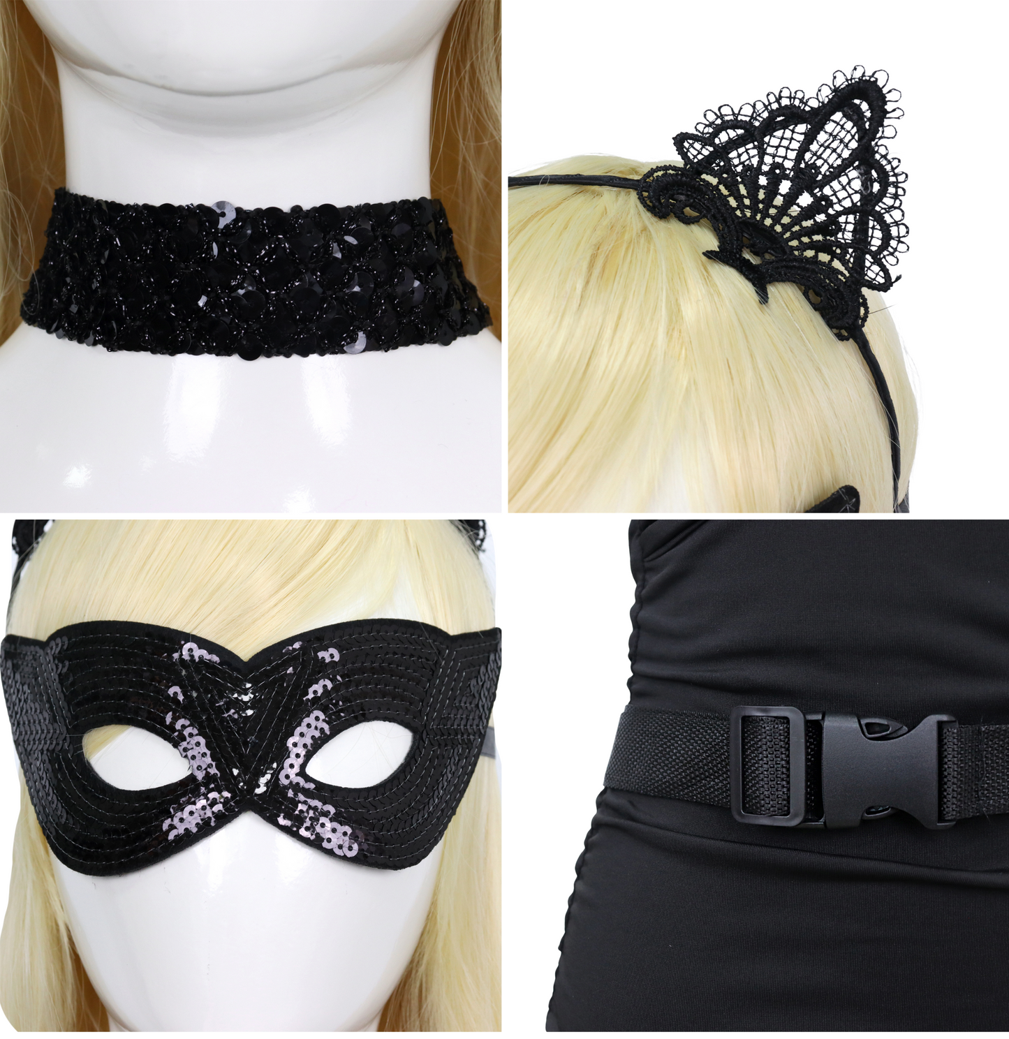 Catwoman Accessoires Set 5-delig