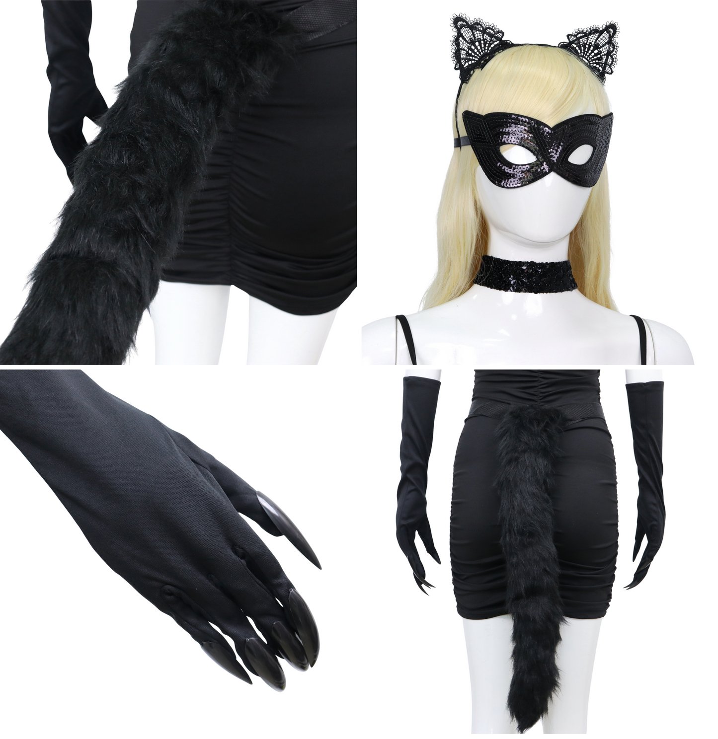 Catwoman Accessoires Set 5-delig