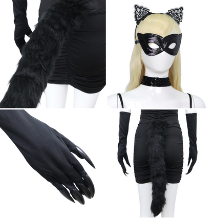 Catwoman Accessoires Set 5-delig