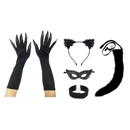 Catwoman Accessoires Set 5-delig